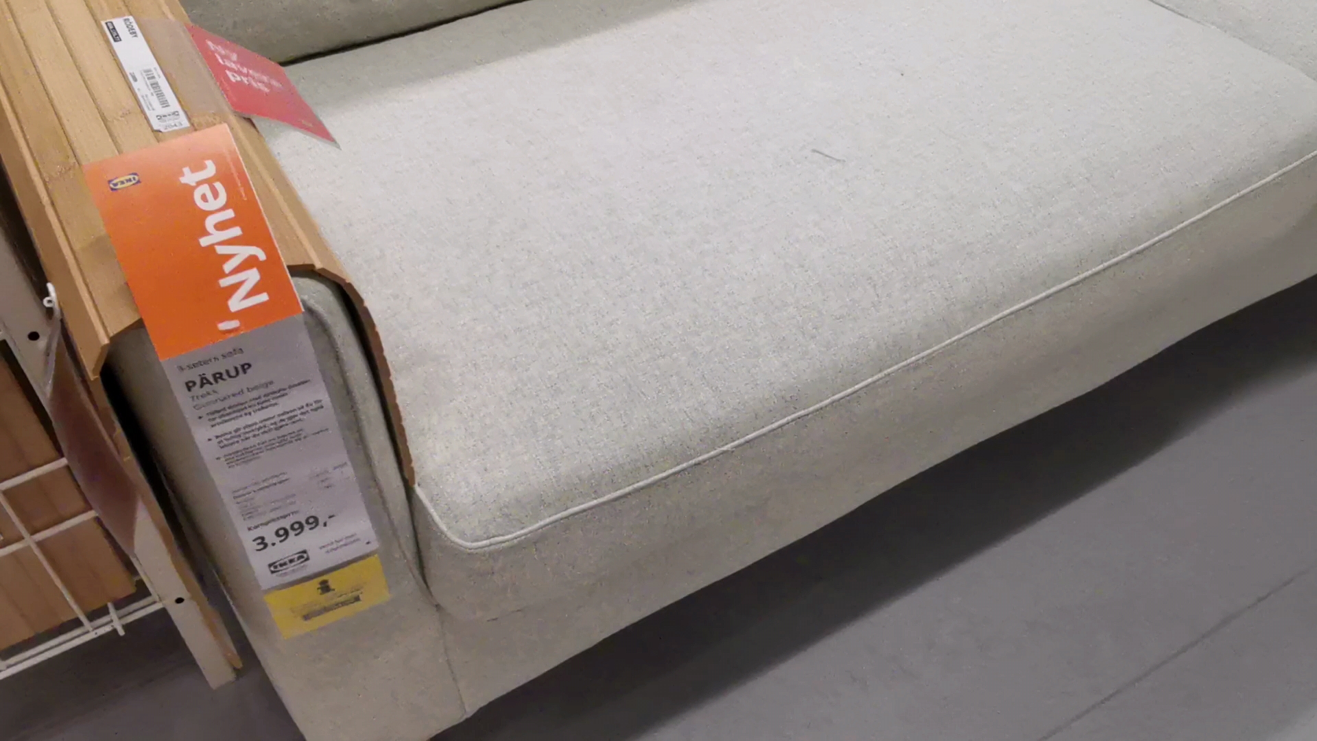 Functional and Modern The Pärup Sofa from IKEA